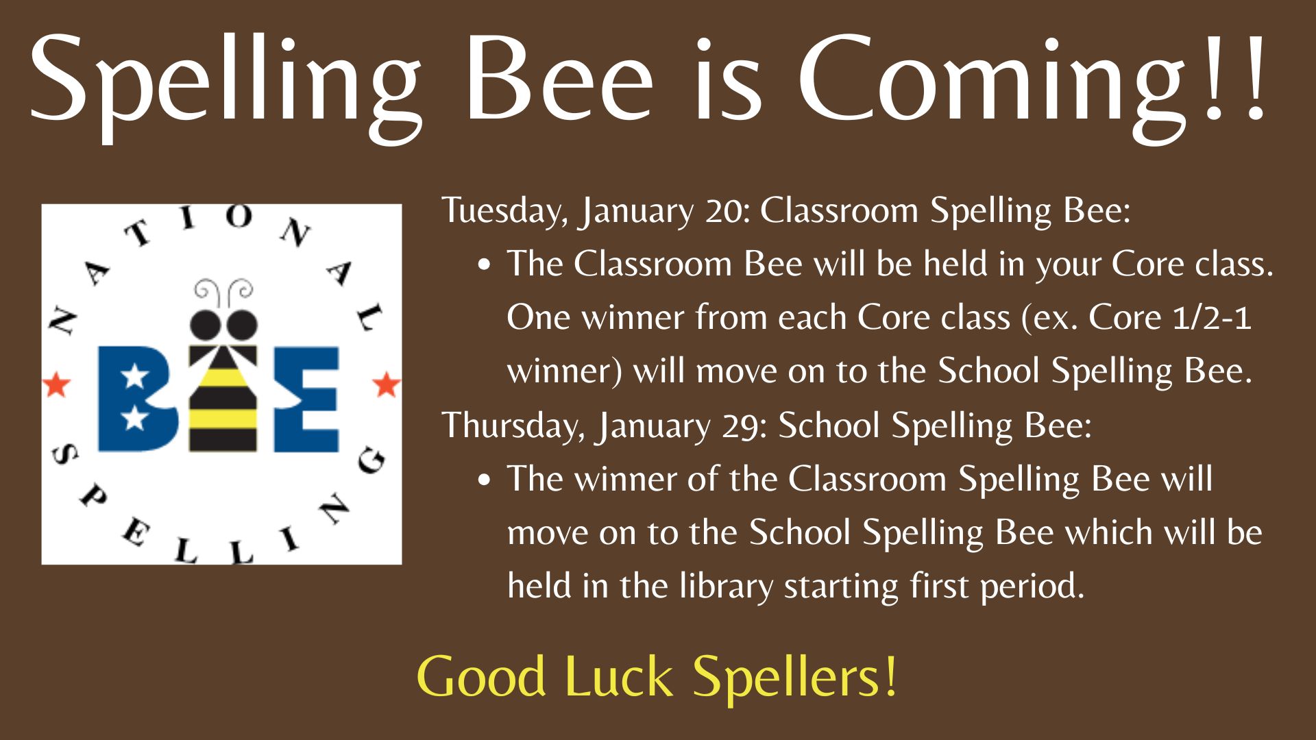 Spelling Bee