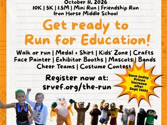 Register for Run for Education